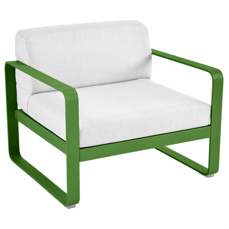 Fermob Bellevie Fauteuil Vert croquant G7 / Blanc grisé 81