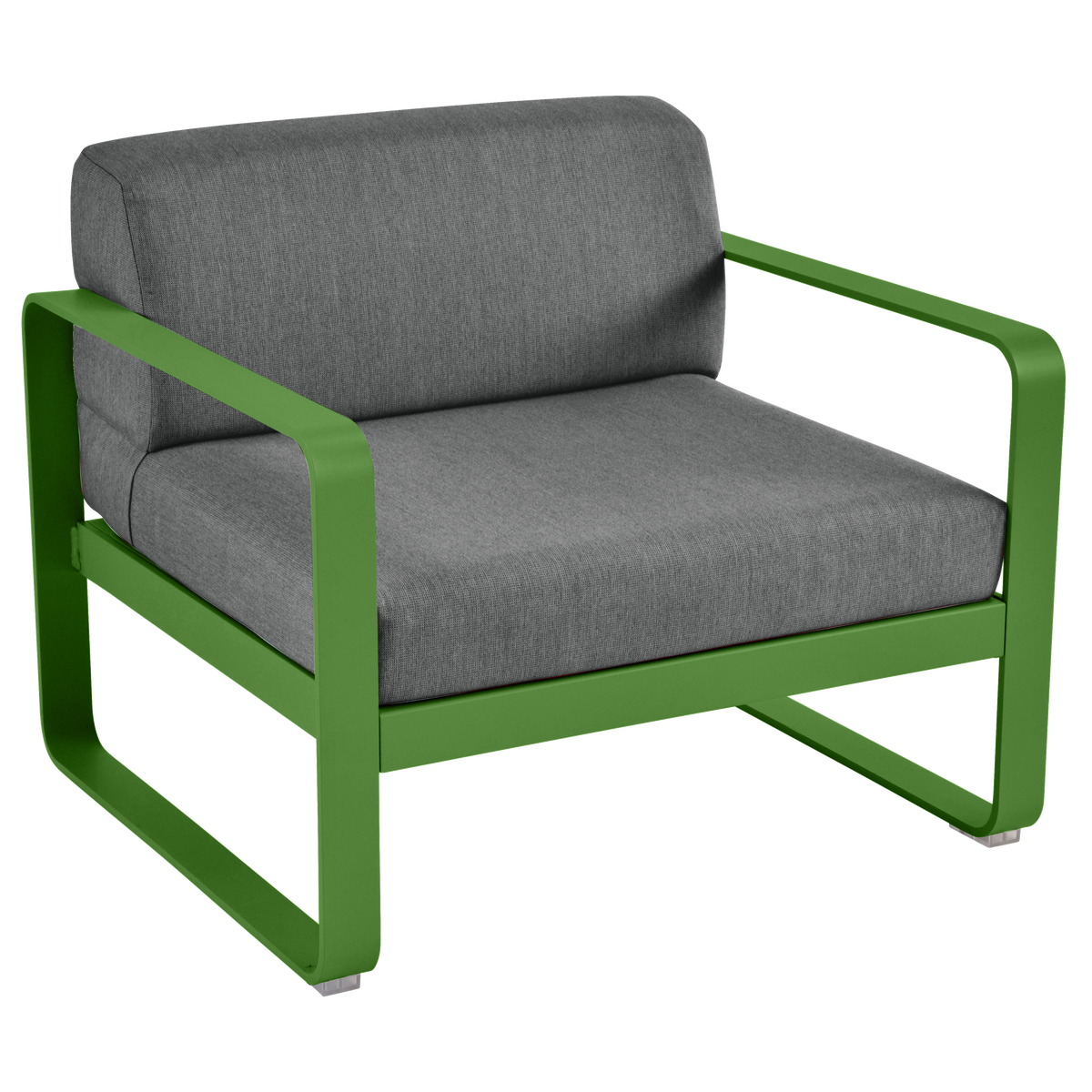 Fermob Bellevie Fauteuil Vert croquant G7 / Gris graphite A3