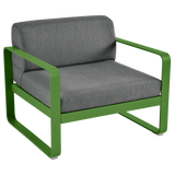 Fermob Bellevie Fauteuil Vert croquant G7 / Gris graphite A3