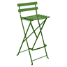 Fermob Bistro Chaise haute de bar pliante Vert croquant G7