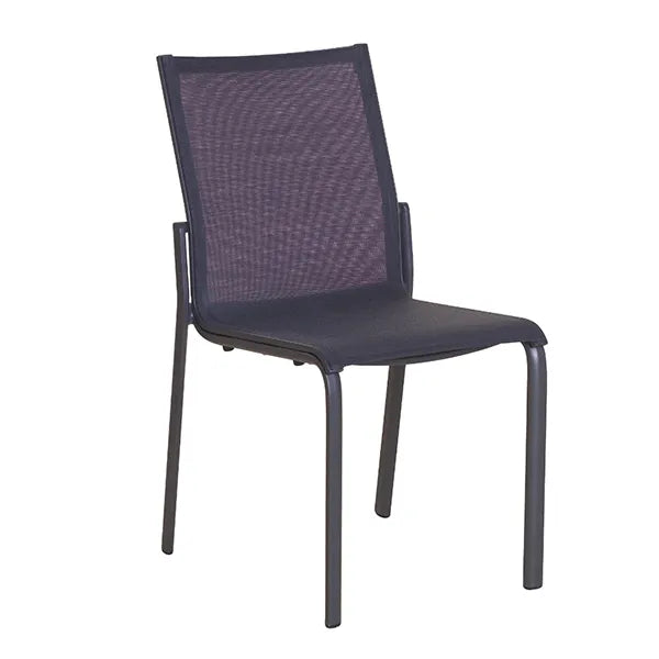 Les Jardins Koton Chaise Structure Gris Espace / Tressée grafito