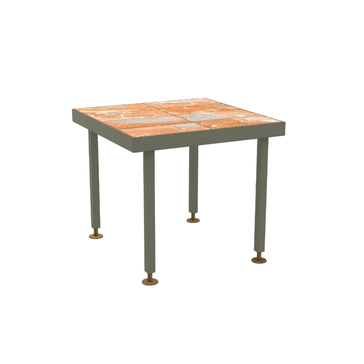 Ethimo Seeds Table repas 80x80cm