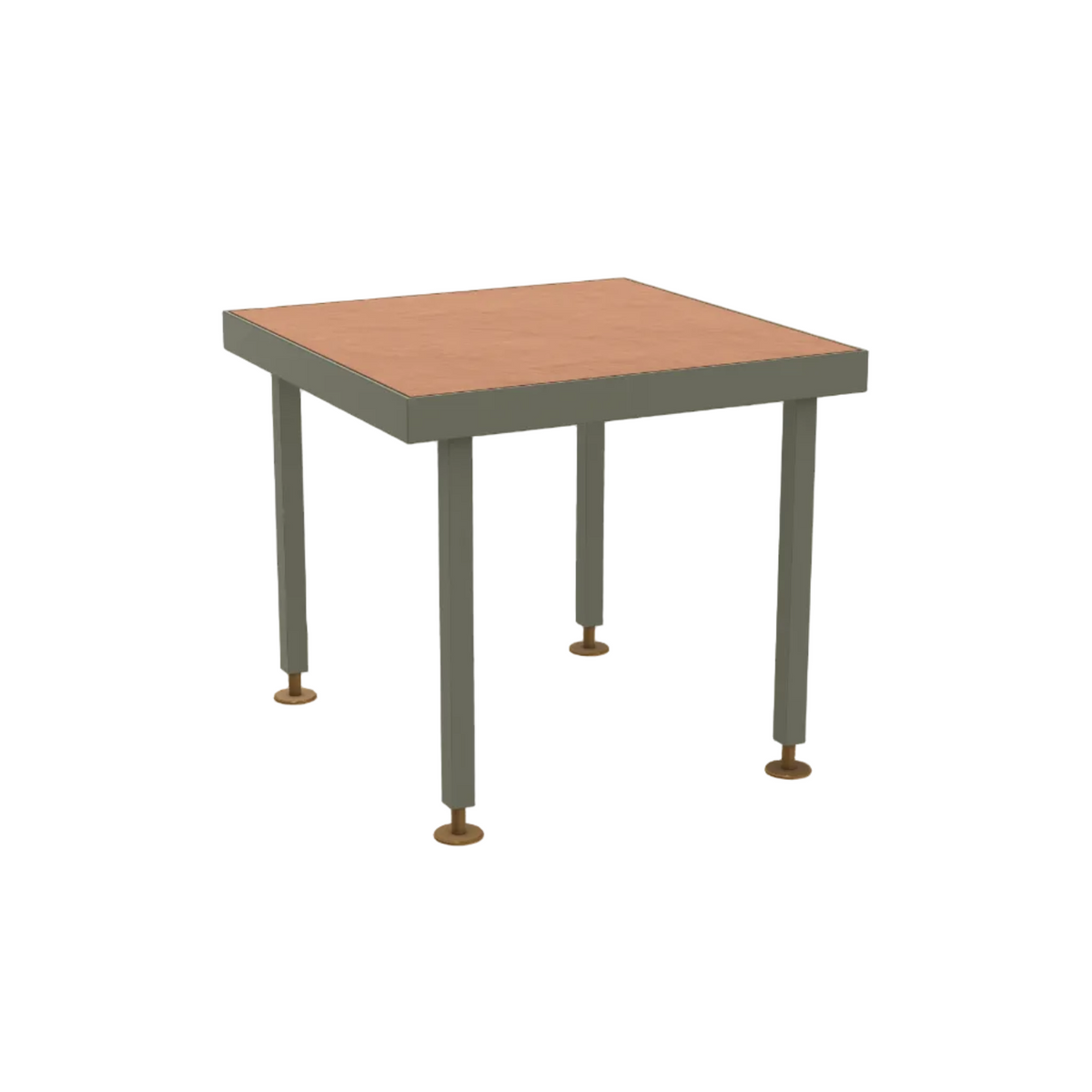 Ethimo Seeds Table repas 80x80cm