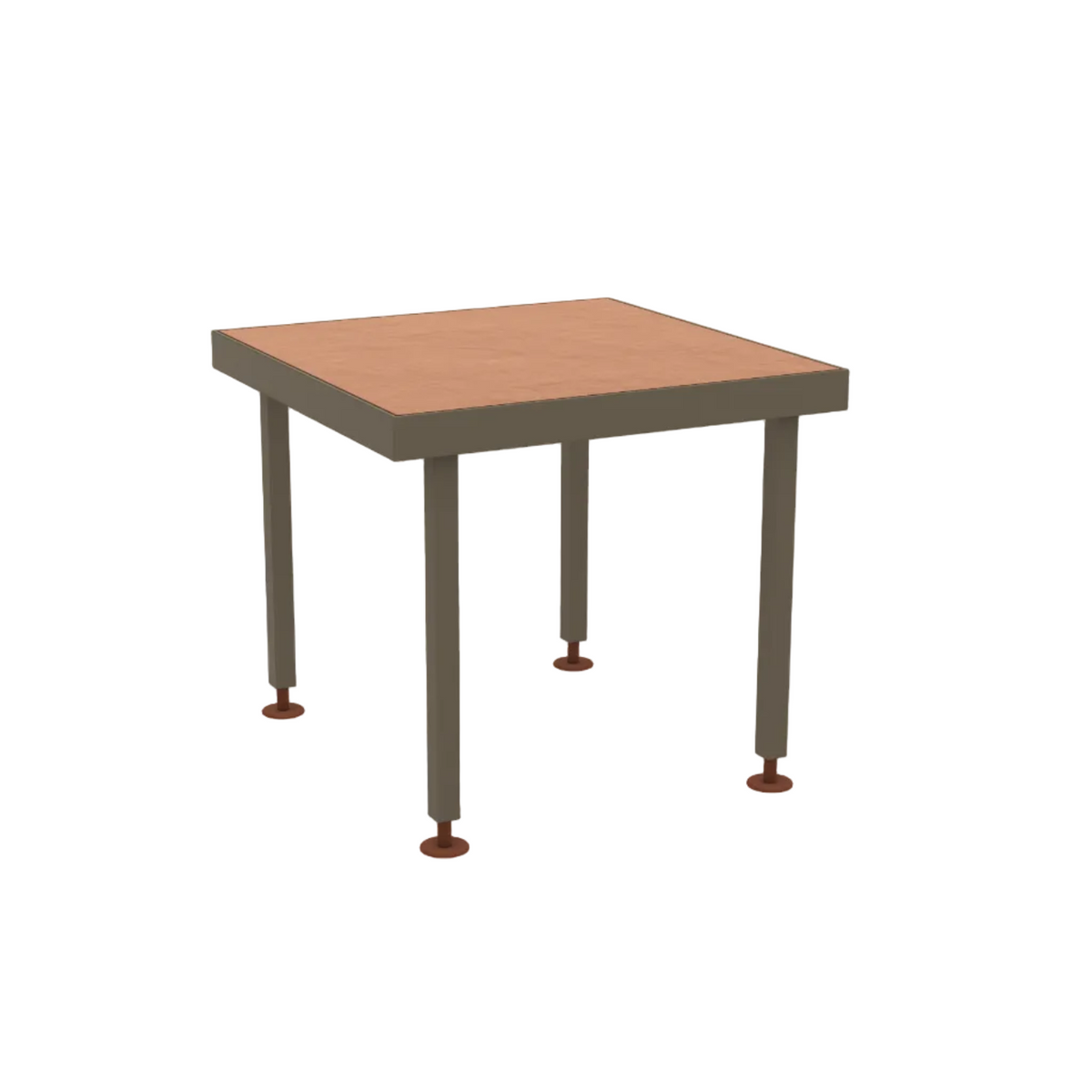 Ethimo Seeds Table repas 80x80cm