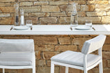 Metris Set de coussins Assise Dossier pour Tabouret de bar
