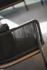Diphano Omer Fauteuil Club lounge - Coussins non inclus