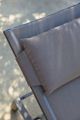 Diphano Selecta Beach Chair Transat avec accoudoirs alu