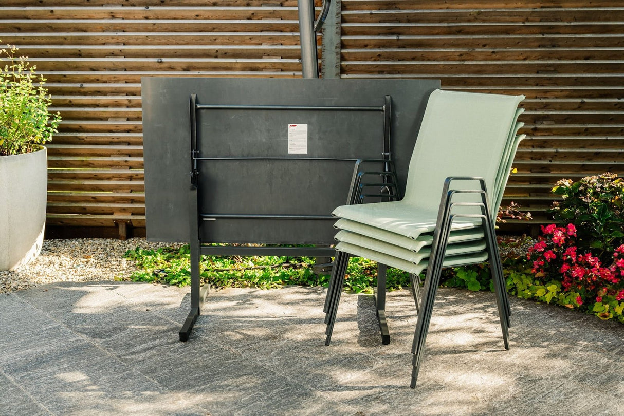 Schaffner Luzern table repas rabattable 140x80cm