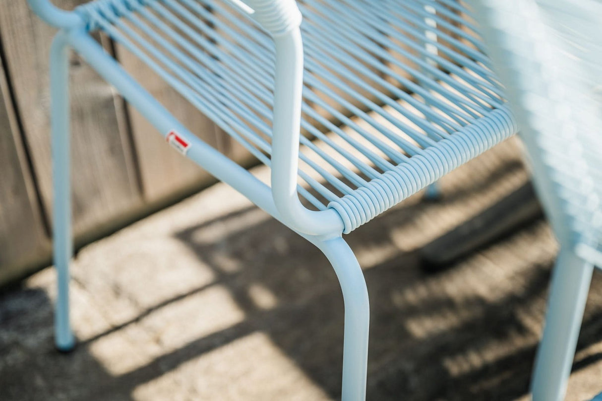 Schaffner Säntis Fauteuil repas Spaghetti pieds en luge