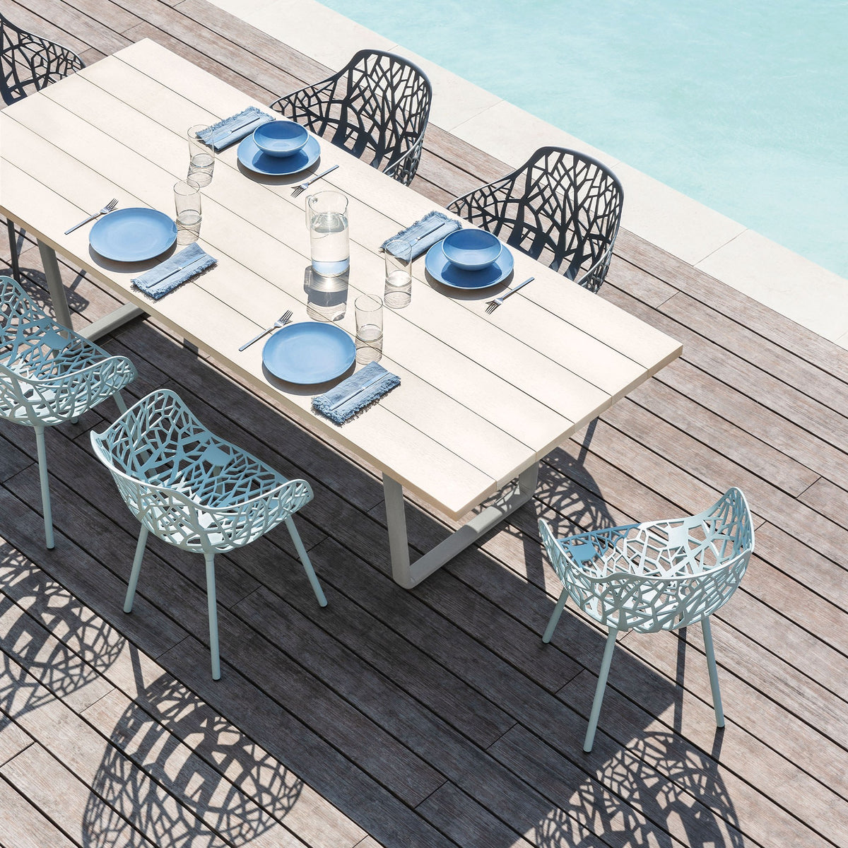 Fast Forest Fauteuil repas avec accoudoirs