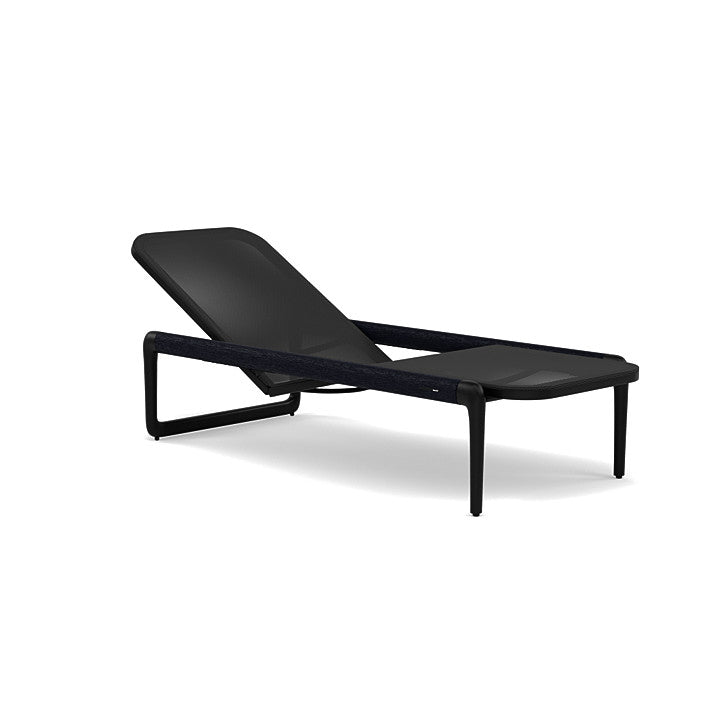 Manutti Flows Chaise longue textile, coussins non inclus