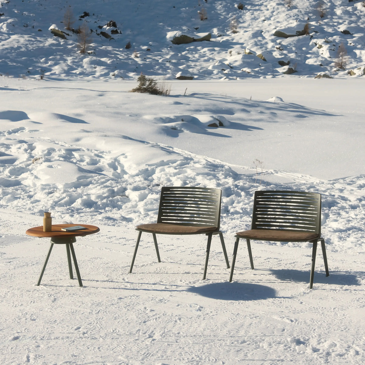 Fast Zebra Fauteuil lounge sans accoudoirs