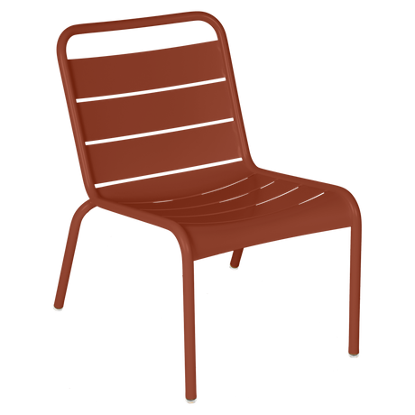 Fermob Luxembourg Chaise lounge Ocre rouge 20