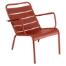 Fermob Luxembourg Fauteuil bas Ocre rouge 20