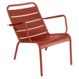 Fermob Luxembourg Fauteuil bas Ocre rouge 20