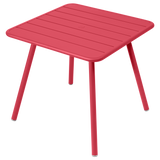 Fermob Luxembourg Table 4 Pieds 80 x 80cm Rosalie G6