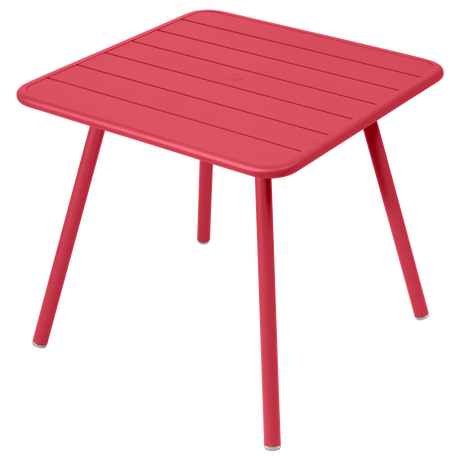 Fermob Luxembourg Table 4 Pieds 80 x 80cm Rosalie G6