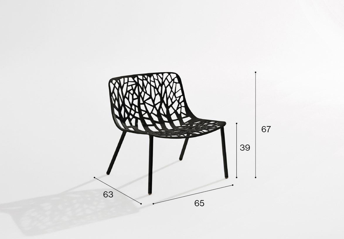 Fast Forest Chaise lounge sans accoudoirs
