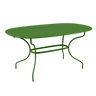 Fermob Opéra+ Table ovale 160 x 90cm Vert croquant G7