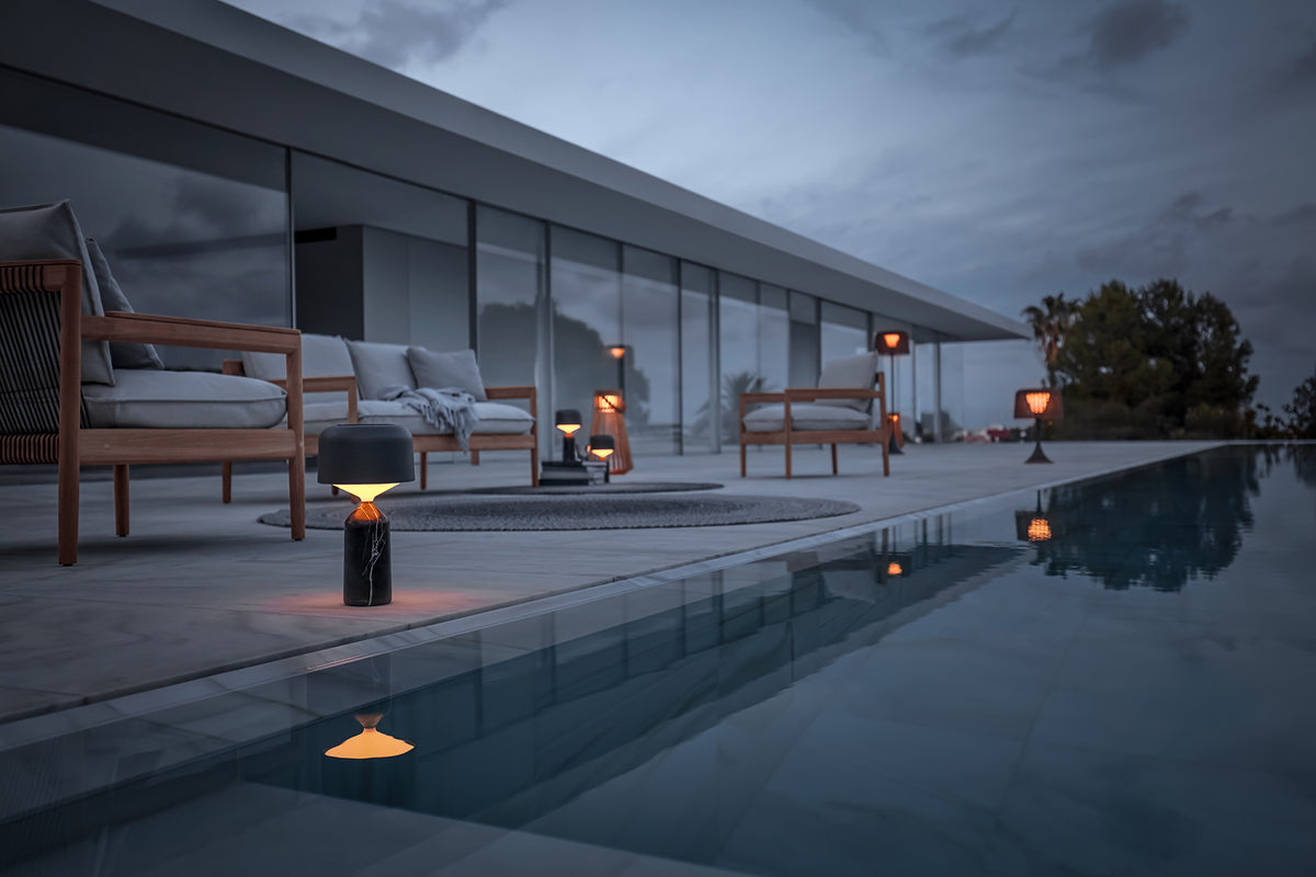 Gloster Ambient Pebble Lampe sans fil Solaire