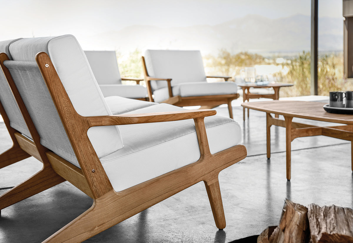 Gloster Bay Fauteuil club - Lounge Chair (Granite Sling)