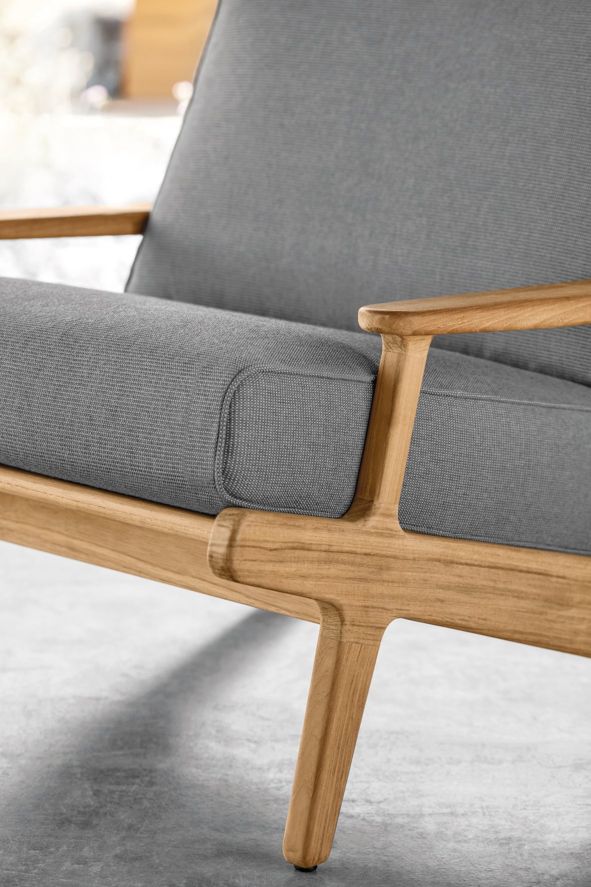Gloster Bay Fauteuil club - Lounge Chair (Anthracite Sling)