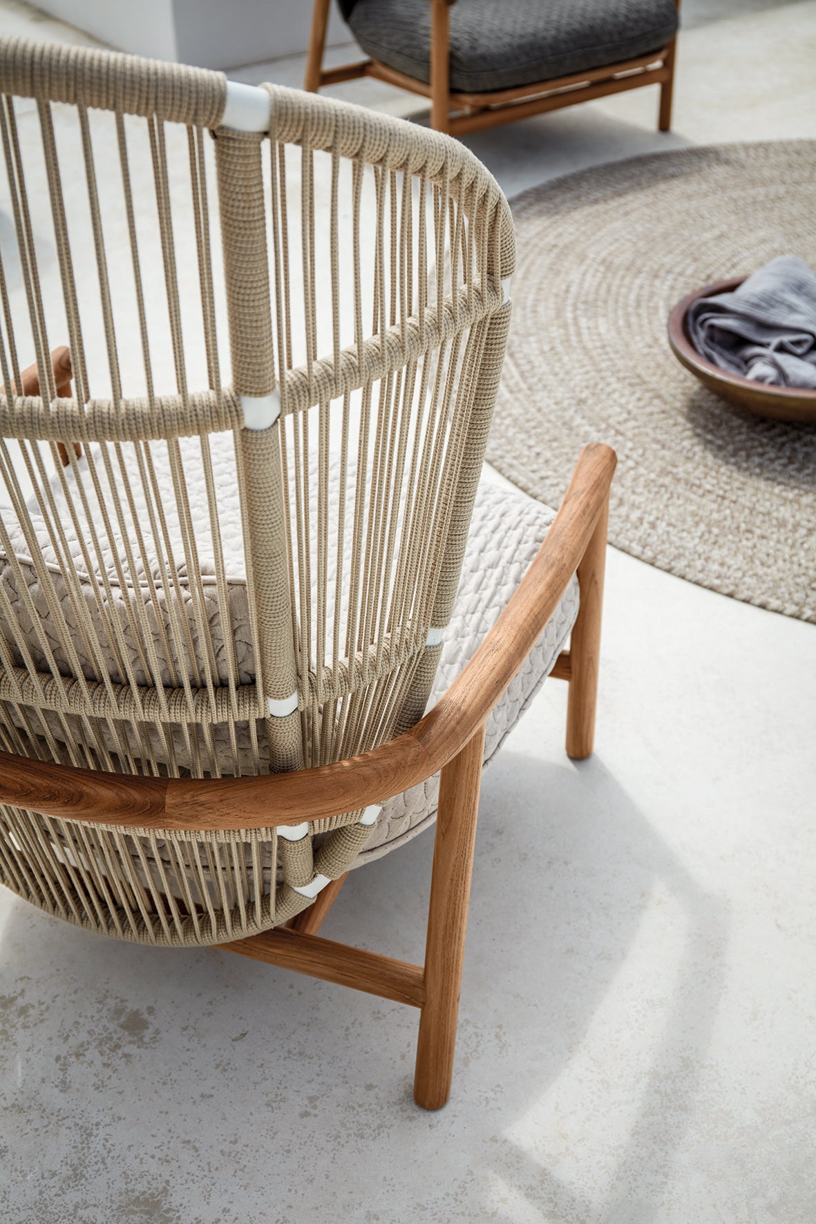 Gloster Fern High Back Fauteuil club - Lounge Chair Haut dossier