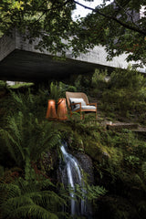 Gloster Kay Fauteuil club - Lounge Chair Bas dossier Brindle