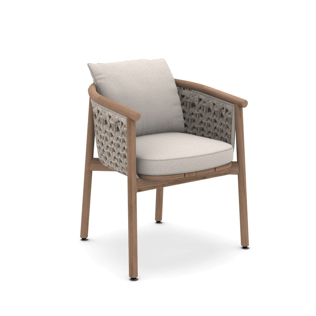 Ethimo Patio Fauteuil repas, coussins non inclus