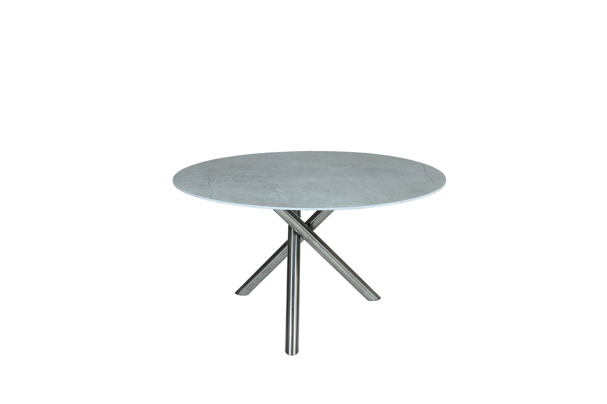 SIT Mobilia Tubo Table repas fixe, plateau céramique