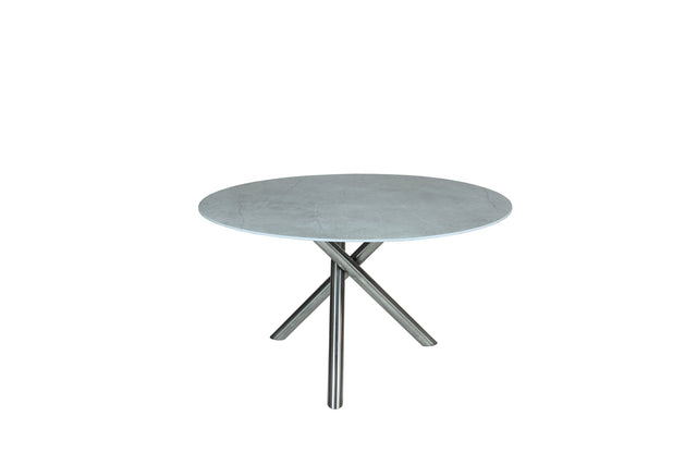 SIT Mobilia Tubo Table repas fixe, plateau céramique