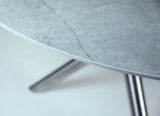 SIT Mobilia Tubo Table repas fixe, plateau céramique