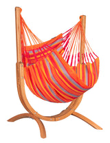 La Siesta Stuhl Hängematte mit Ständer Udine Comfort Outdoor 115 cm