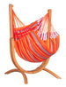 La Siesta Stuhl Hängematte mit Ständer Udine Comfort Outdoor 115 cm