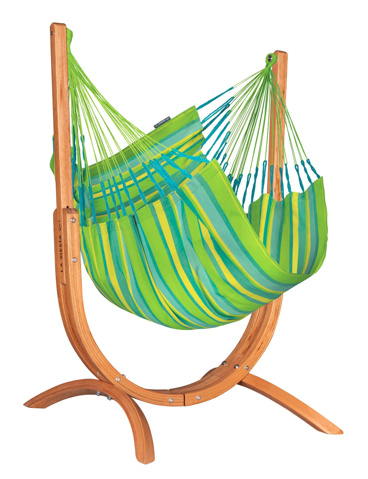 La Siesta Stuhl Hängematte mit Ständer Udine Comfort Outdoor 115 cm