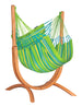 La Siesta Stuhl Hängematte mit Ständer Udine Comfort Outdoor 115 cm