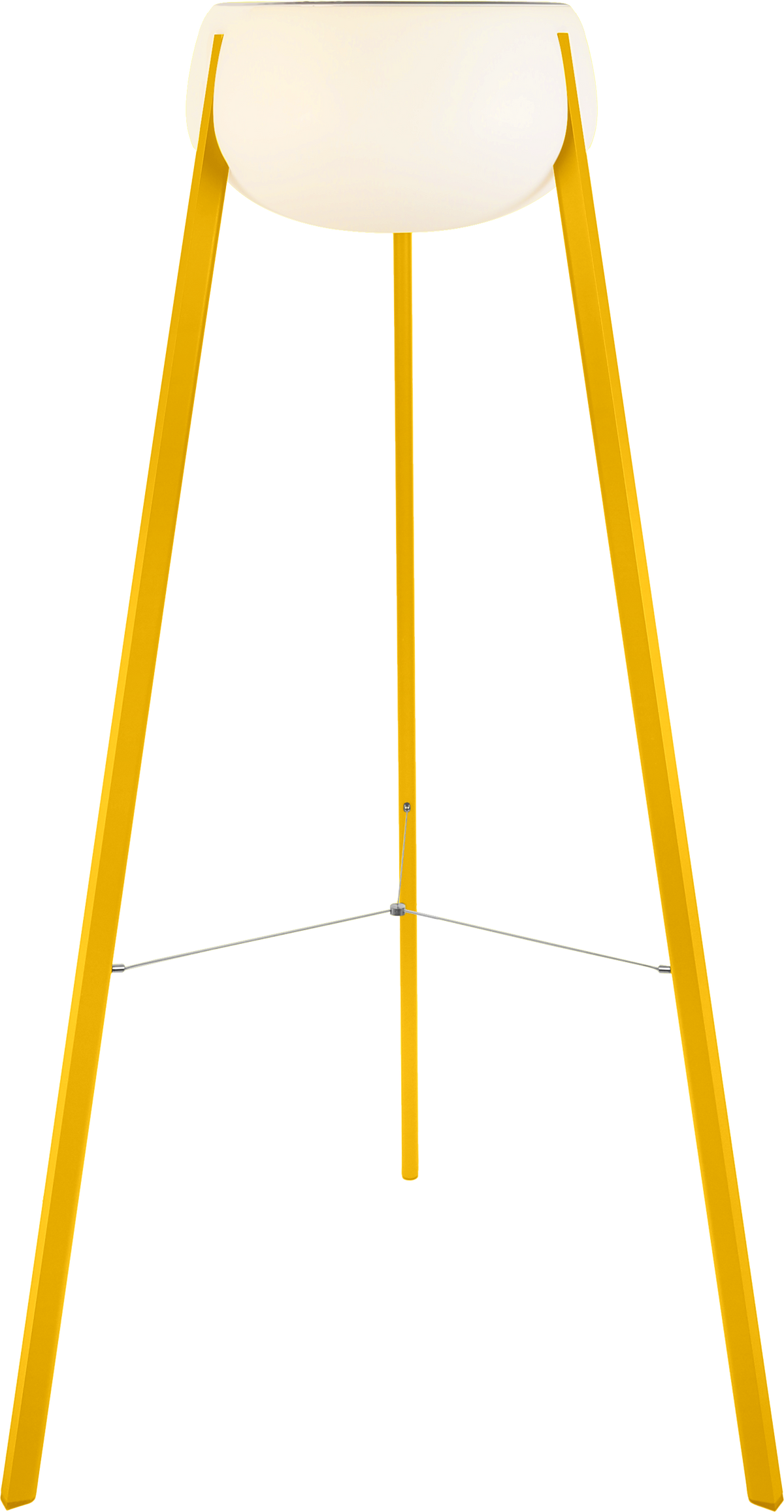 Fermob Yunos Lampadaire Solaire sans fil Miel C6
