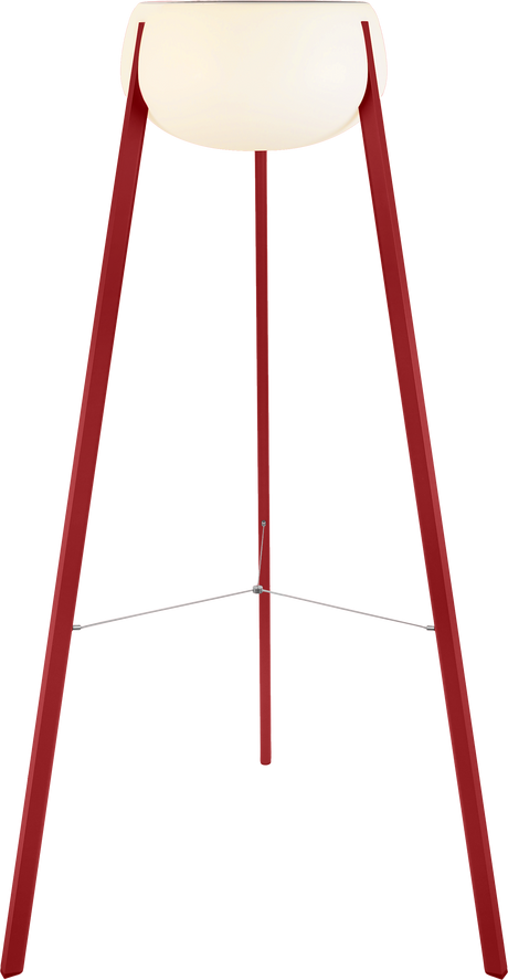 Fermob Yunos Lampadaire Solaire sans fil Piment 43