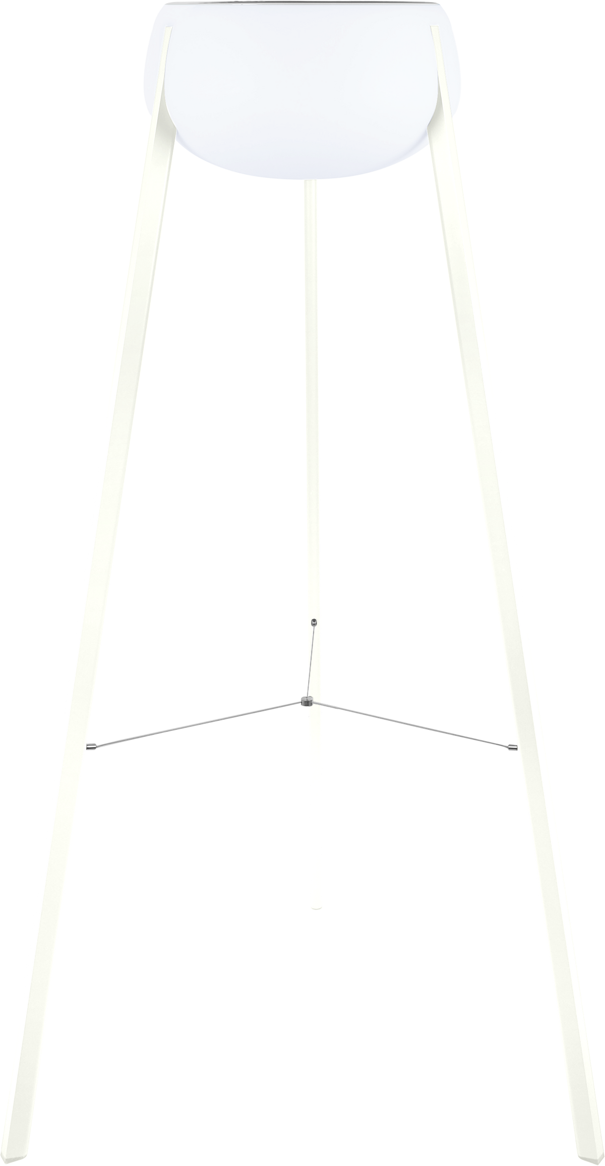 Fermob Yunos Lampadaire Solaire sans fil Blanc coton 01