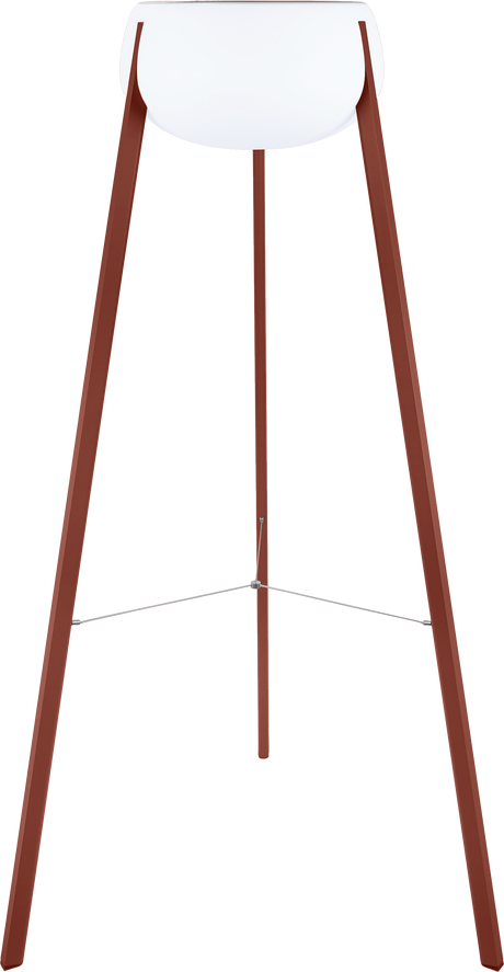 Fermob Yunos Lampadaire Solaire sans fil Ocre rouge 20