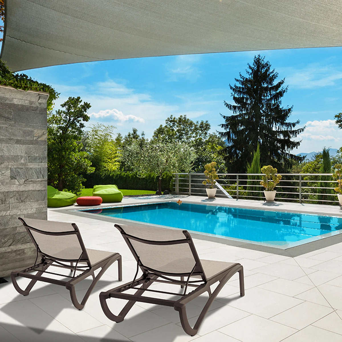 Grosfillex Sunset Sun lounger