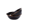 Barebones Enamel Bowl Set Ensemble de 2 bols Charcoal 