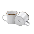 Barebones Enamel Cup Set Ensemble de 2 tasses 473ml Eggshell 