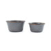 Barebones Enamel Mixing Bowl Set Ensemble de 2 bols Slate Grey 