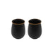 Barebones Enamel Tumbler Set Ensemble de 2 gobelets 473ml Charcoal 