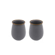 Barebones Enamel Tumbler Set Ensemble de 2 gobelets 473ml Slate Grey 