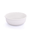 Barebones Rolled Enamel Bowl White 
