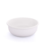Barebones Rolled Enamel Bowl White 