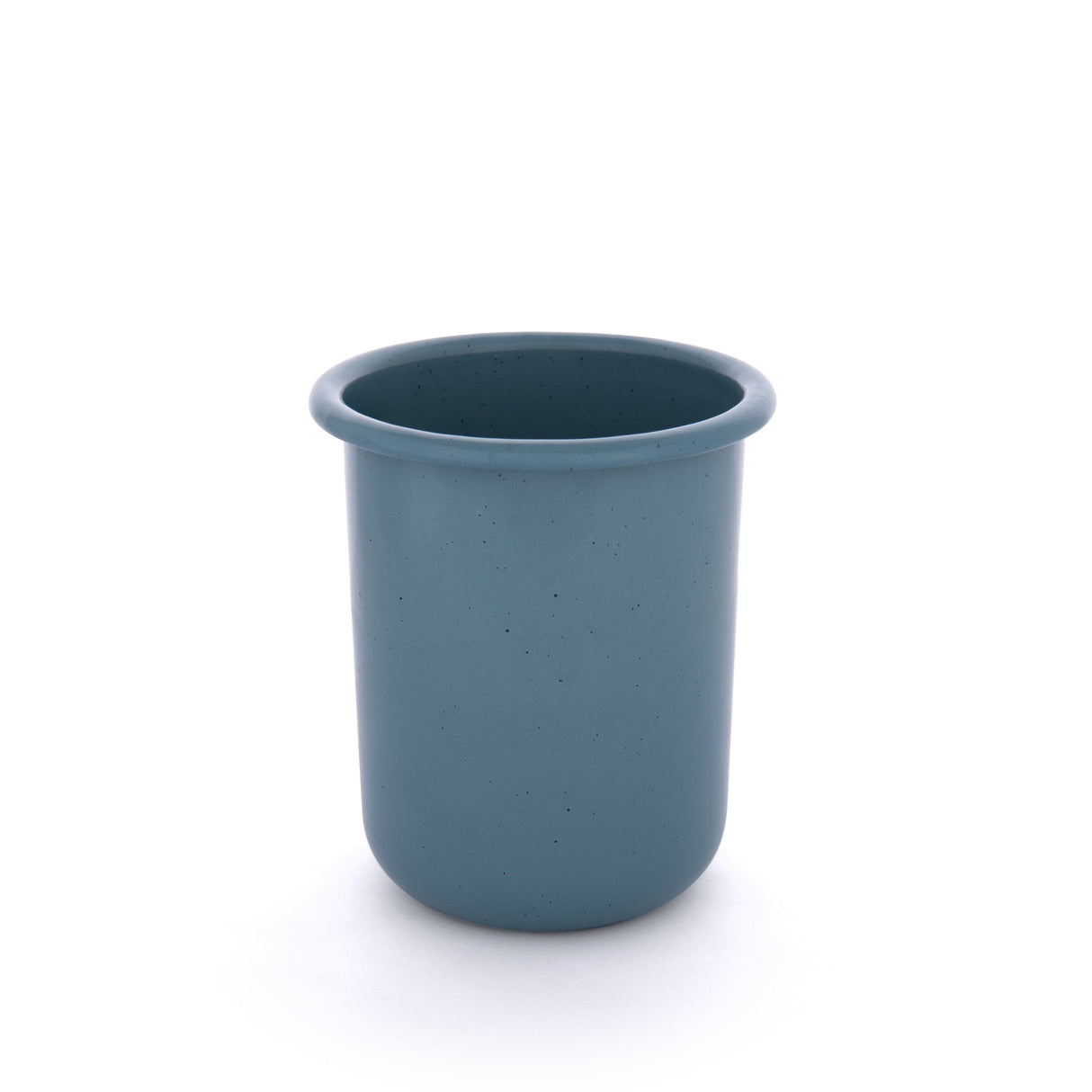 Barebones Rolled Enamel Cup Blue 
