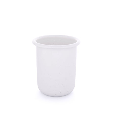Barebones Rolled Enamel Cup White 
